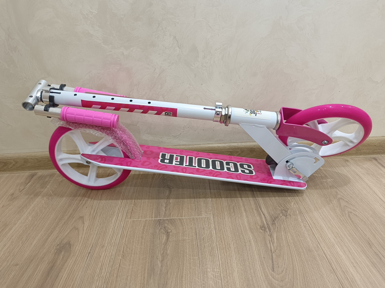 Самокат двухколёсный "Scooter" MAXI (розовый), арт.3623B-PN - фото 8 - id-p95713477