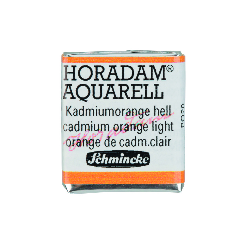 Акварель Schmincke Horadam, полукювета, cadmium orange light, №227