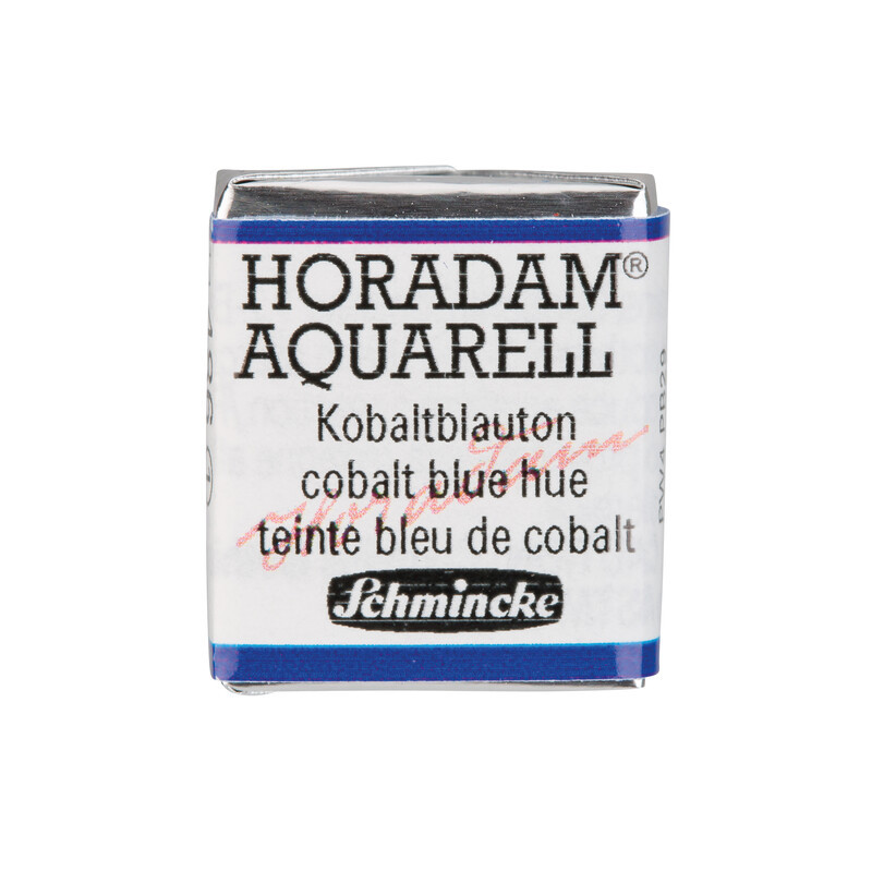 Акварель Schmincke Horadam, полукювета, cobalt blue hue, №486