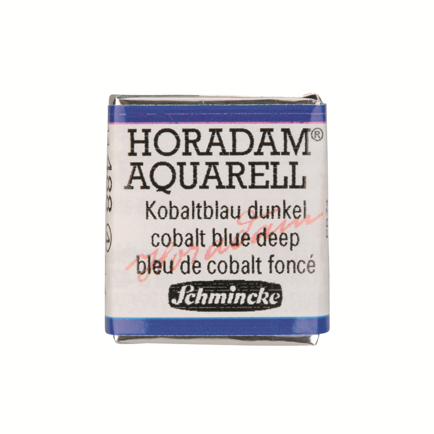 Акварель Schmincke Horadam, полукювета, cobalt blue deep, №488