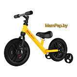TF-01 Детский велосипед, беговел 2 в 1, съёмные педали и дополнитеьные колёса, желтый, фото 8
