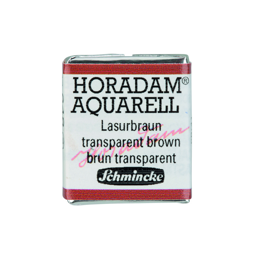Акварель Schmincke Horadam, полукювета, transparent brown, №648