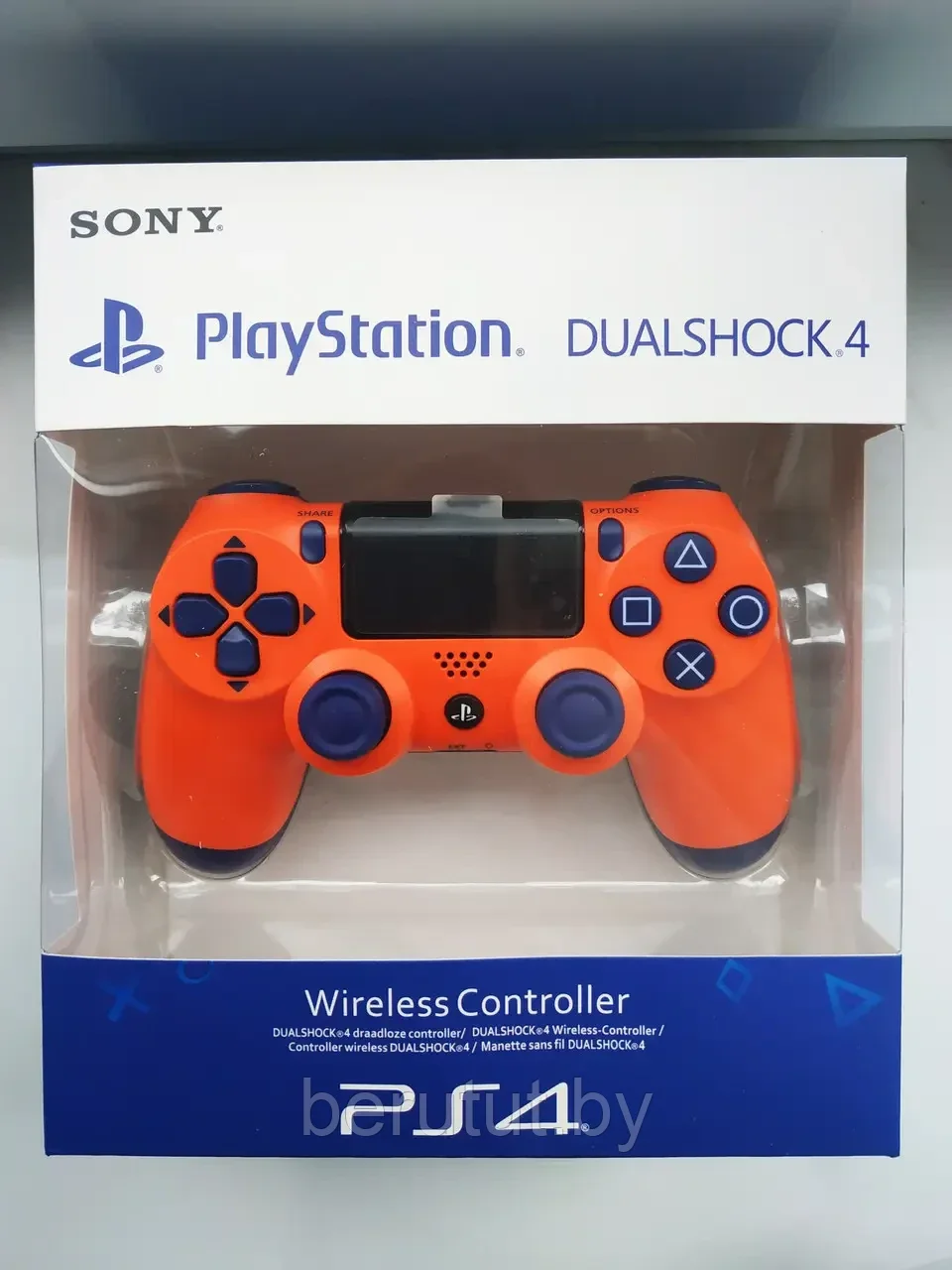 Геймпад - джойстик для PS4 беспроводной DualShock 4 Wireless Controller (Голубой) - фото 7 - id-p205599291