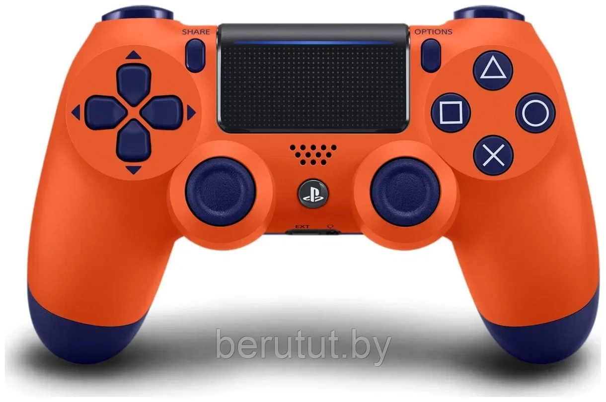 Геймпад - джойстик для PS4 беспроводной DualShock 4 Wireless Controller (Голубой) - фото 2 - id-p205599291