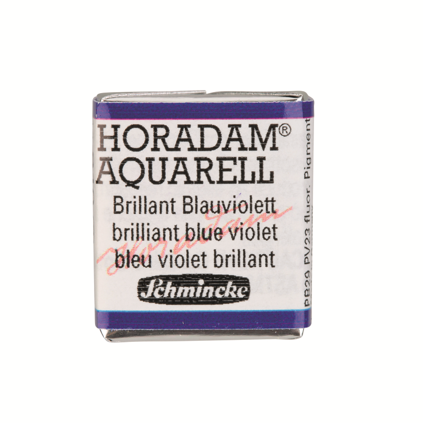 Акварель Schmincke Horadam, полукювета, brilliant blue violet, №910
