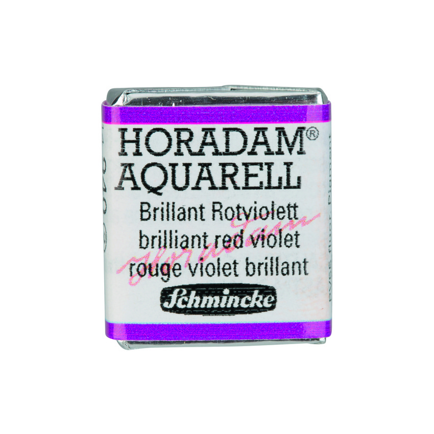 Акварель Schmincke Horadam, полукювета, brilliant red violet, №940