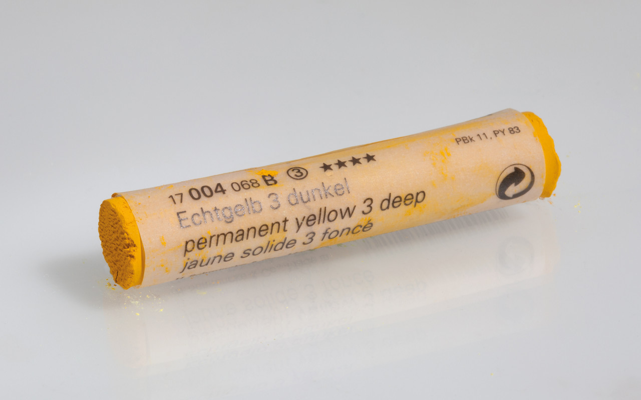 Пастель сухая мягкая Schmincke, цвет B, permanent yellow 3 deep - фото 1 - id-p205599722