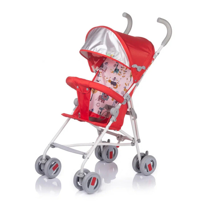 Коляска Трость детская прогулочная BabyHit Weeny Red Красная - фото 1 - id-p205599824