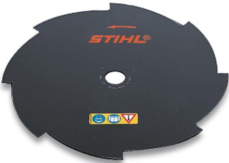Нож для кустореза 8 зубов 255 мм Stihl FS 311, 460, 490, 350, 450 (40007133802) Оригинал, фото 2