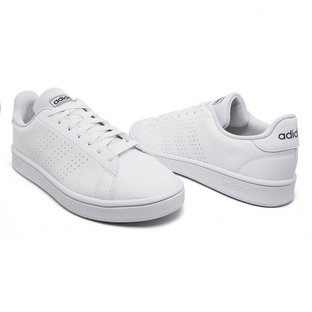 Кроссовки мужские Adidas ADVANTAGE BASE белый GW2064 - фото 3 - id-p205490323