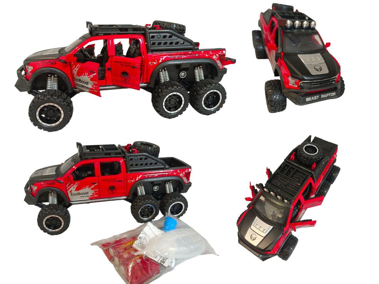 Масштабная модель Ford Beast Raptor, свет, звук, пар