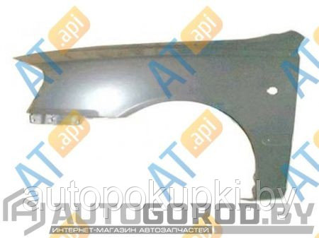 Крыло (левое) HYUNDAI ACCENT 3/5D 2000-2002,  с отв. повторителя и молдинга, PHN10014CL