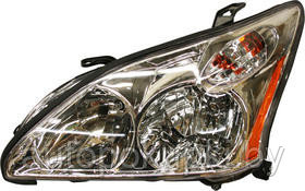 ПЕРЕДНЯЯ ФАРА (ЛЕВАЯ) Lexus RX II 2003-2009, USA, механический корректор,  ZTY1133L