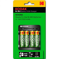 Зарядное устройство Kodak USB Overnight charger with 4 x AA 2700 mAh
