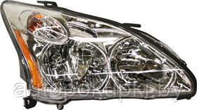 ПЕРЕДНЯЯ ФАРА (ПРАВАЯ) Lexus RX II 2003-2009, USA, механический корректор,ZTY1133R