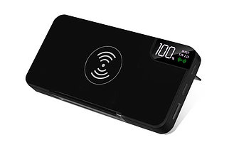 Внешний аккумулятор gPro QI, с беспроводной зарядкой 10.000 mAh, фото 2