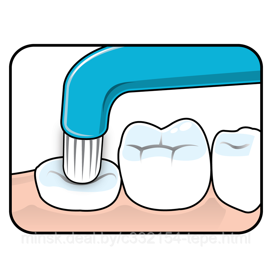 Зубная щетка Тере Compact Tuft (монопучковая специальная зубная щетка) 1шт. в блистере - фото 5 - id-p105457433