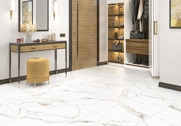 Матовый керамогранит Alma Ceramica Extra Calacatta 570х570 (ID ...