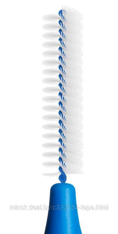 Зубной ершик TePe Angle №3 (диаметр спиральки 0,6 мм) 6 штук в блистере. - фото 5 - id-p105457457