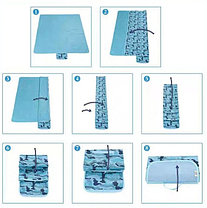 Коврик для пикника и пляжа (циновка) 150*180 см. (разные цвета), фото 2