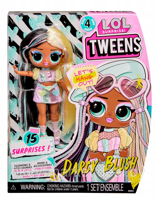 Кукла LOL Surprise Darcy Blush серия 4, 588740 - фото 10 - id-p205646335