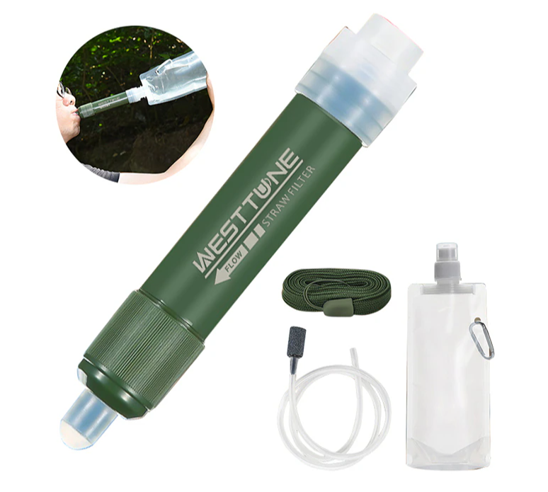 Походный фильтр для очистки воды Filter Straw / Портативный туристический фильтр - фото 6 - id-p205646590