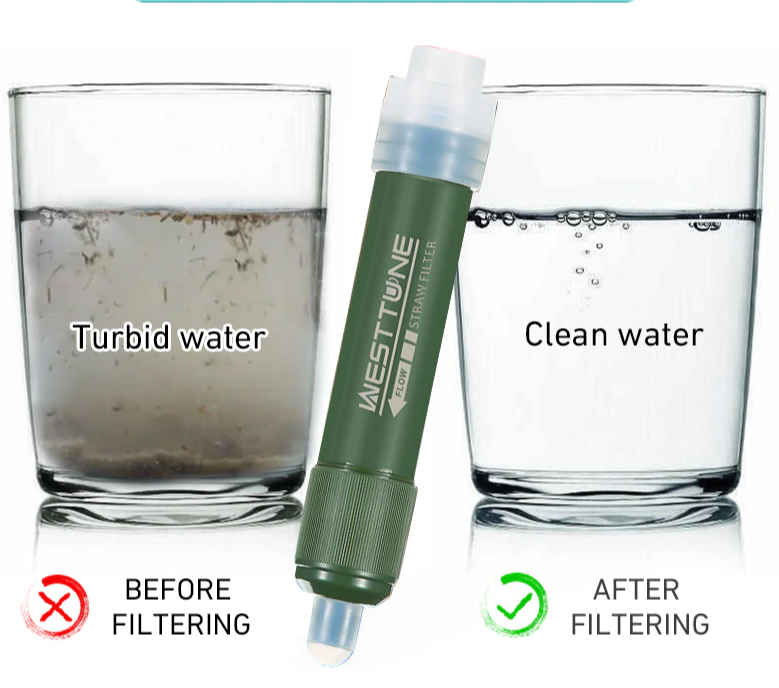 Походный фильтр для очистки воды Filter Straw / Портативный туристический фильтр - фото 7 - id-p205646590