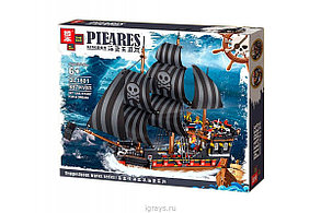 Конструктор Черная Жемчужина Пиратский корабль (аналог Lego Пираты)