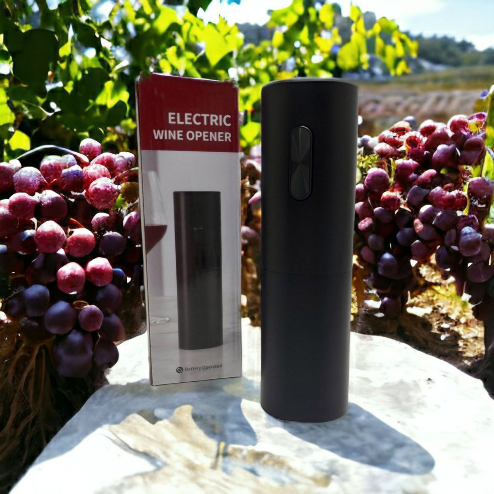 Электрический штопор для вина Electric wine opener 19 см - фото 9 - id-p205646662