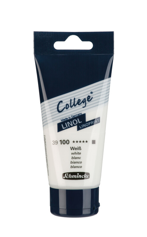 Краска для линогравюры College® Linol white 75 мл