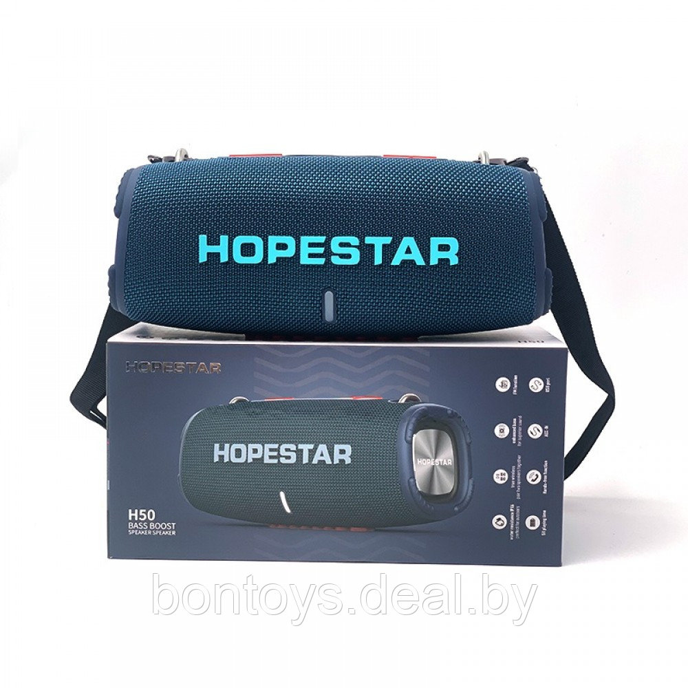 Портативная колонка Hopestar H50 / Беспроводная bluetooth колонка / Блютуз колонка аналог JBL - фото 4 - id-p205315318