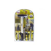 WMC TOOLS Набор инструментов 101пр.1/4"(6гр)(5-13мм,шарнирно-губцевый, биты,расходник), в блистере WMC TOOLS