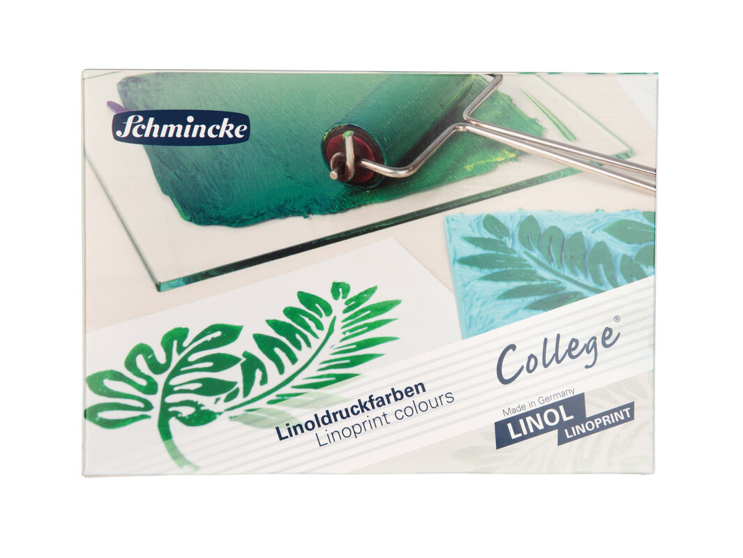 College® Linol set Cardboard set, 5 x 75 ml