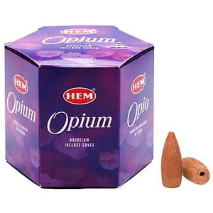 HEM Благовония пуля Opium стелющийся дым