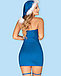 Синий сексуальный комплект Kissmas S/M, фото 4