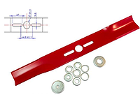Нож для газонокосилки 50,8 см прям. универсальный