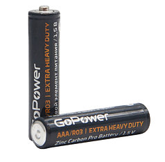 GOPOWER солевой элемент питания Extra Heavy Duty AAA / r3