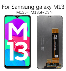 Дисплей (экран) для Samsung Galaxy M13 (M135) original с тачскрином, черный