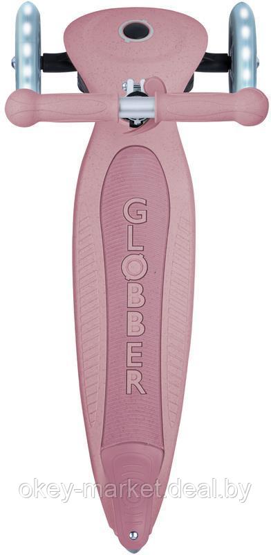 Самокат Globber Junior Foldable Lights | Berry - фото 9 - id-p203972779