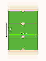 Этикет-лента 10 рулонов, размер 21x12, материал бумага, цвет зеленый, 800 этикеток в рулоне, фото 3