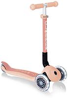 Самокат Globber Junior Foldable Lights | Peach 692-506