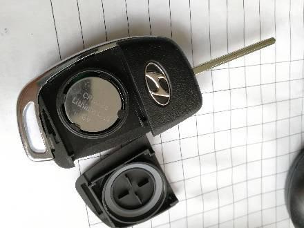 Ключ Hyundai Elantra 2011-2015, iX35 2013-2015 - фото 2 - id-p205688972