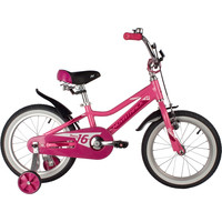 Детский велосипед Novatrack Novara 16 2022 165ANOVARA.PN22 (розовый) - фото 1 - id-p179046063