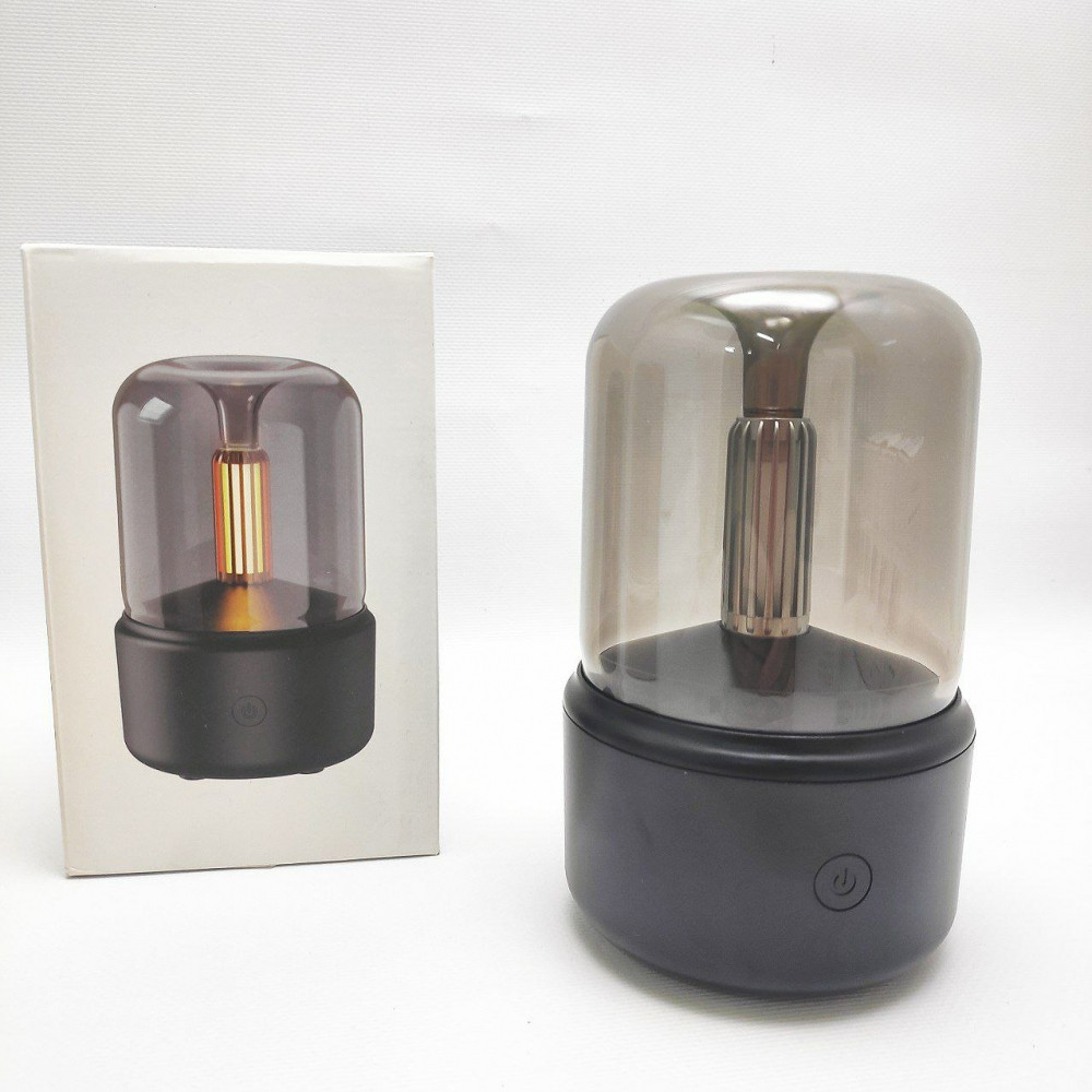 Портативный светодиодный аромадиффузор - ночник Пламя свечи (увлажнитель воздуха ароматический) USB DQ702 - фото 3 - id-p205690697