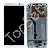 Дисплей (Модуль) Xiaomi Redmi S2/Redmi Y2 Белый - ОРИГИНАЛ-СНЯТЫЙ (9/10)