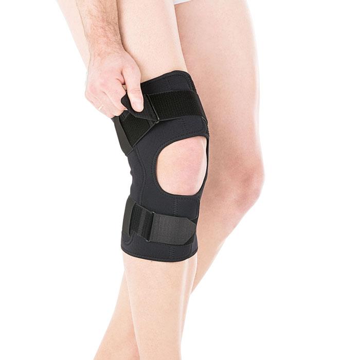 Бандаж разъемный на коленный сустав с полицентрическими шарнирами Т-8508 - фото 3 - id-p205698172