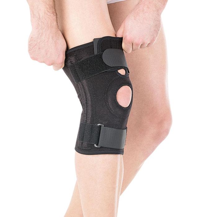 Бандаж на коленный сустав со спиральными ребрами жесткости Т-8512 - фото 2 - id-p205700122