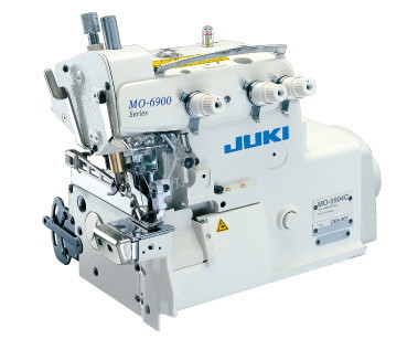 JUKI MO 6914C BE6307 Двухигольная стачивающе-обметочная машина 4-х ниточного цепного стежка (оверлок) с цилинд - фото 1 - id-p205700294