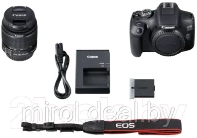 Зеркальный фотоаппарат Canon EOS 2000D Kit EF-S 18-55mm IS II / 2728C003 - фото 9 - id-p205697042