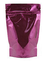 Пакет дой пак фиолетовый глянцевый с замком зип-лок, фото 2